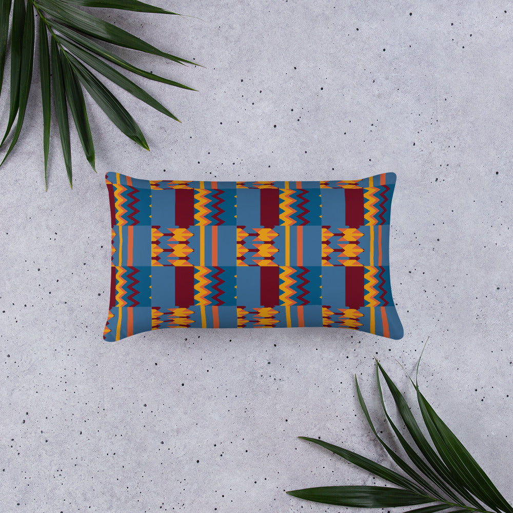 Colorful Kente Pillow