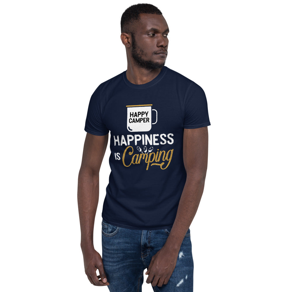 Happiness Is Camping Unisex T-Shirt