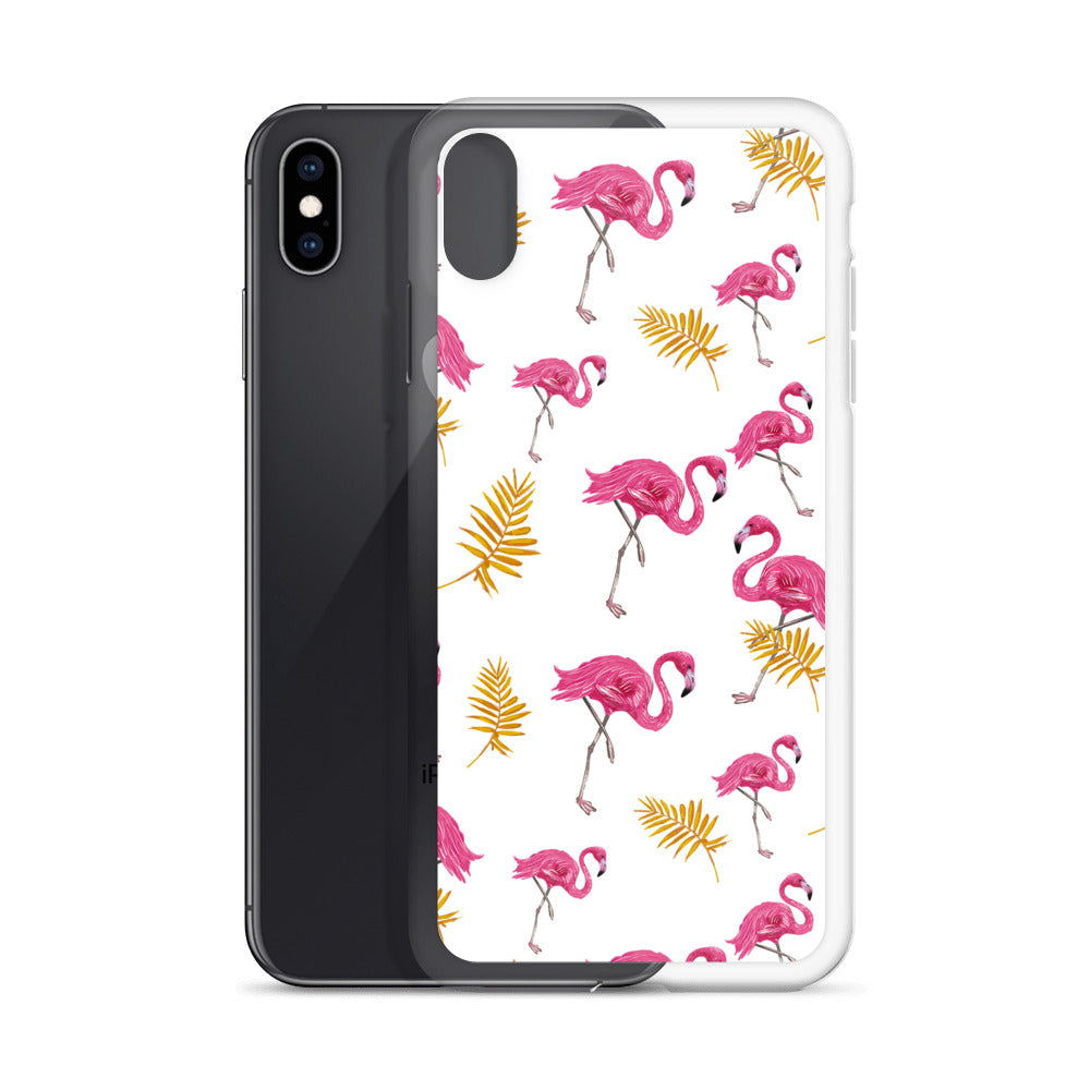 flamingo bird iPhone Case