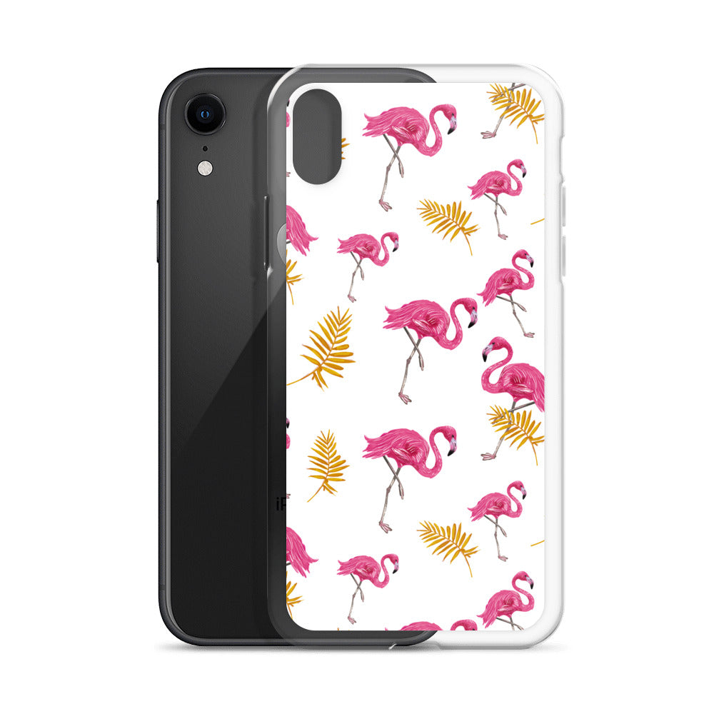 flamingo bird iPhone Case