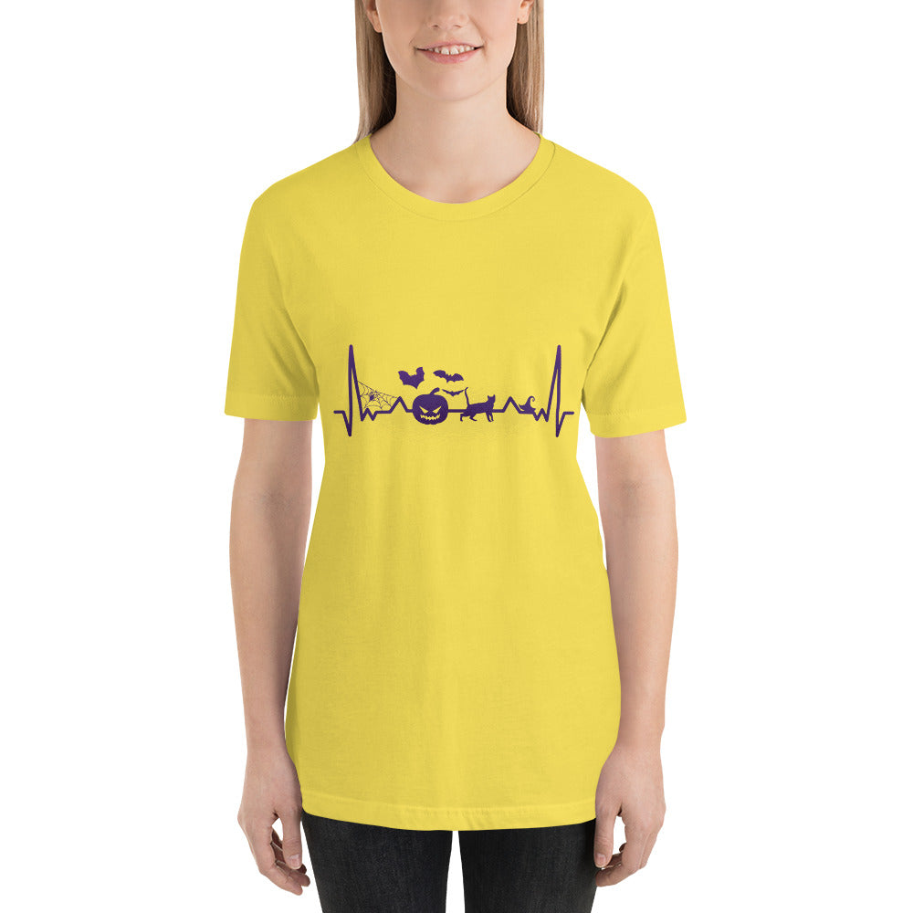 Heartbeat Line Halloween T-Shirt