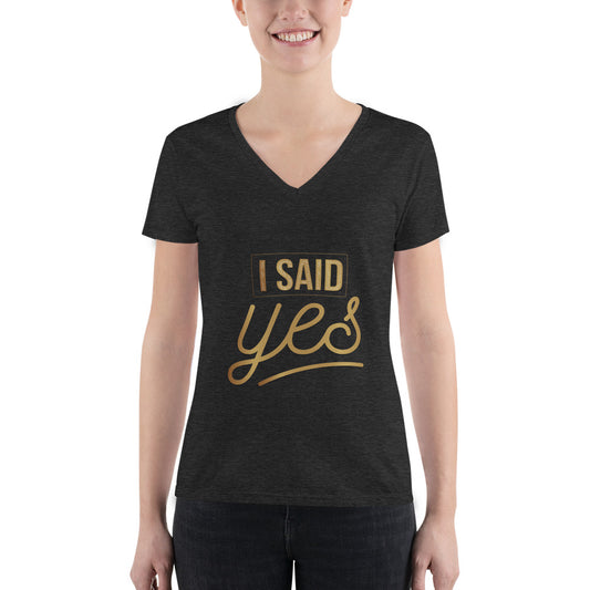 I Said Yes Bachelorette Party T shirt