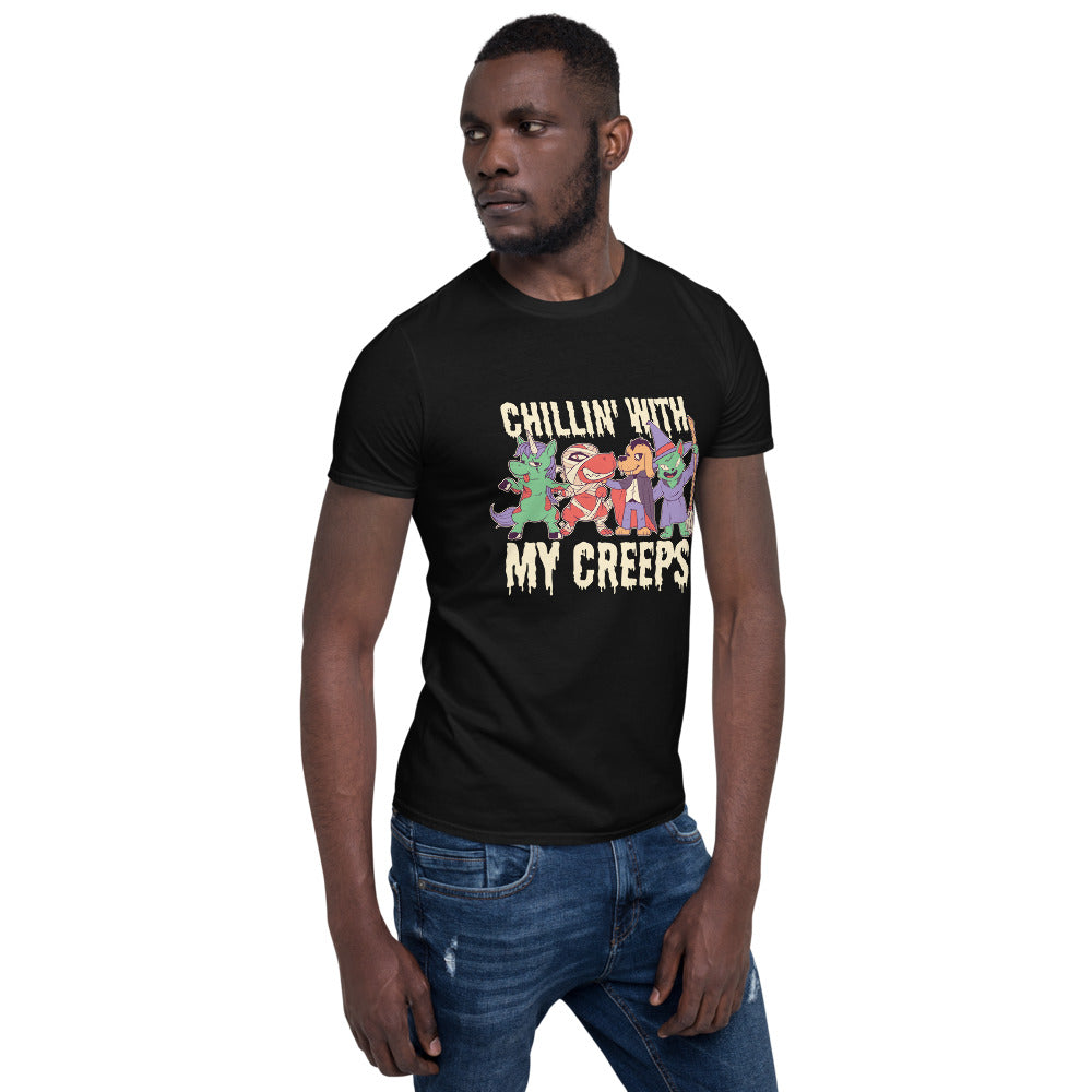 Halloween CHILLIN' WITH MY CREEPS T-Shirt