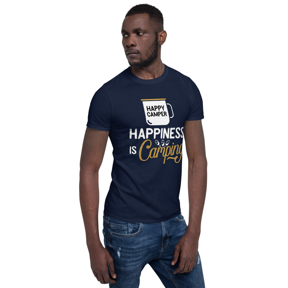 Happiness Is Camping Unisex T-Shirt