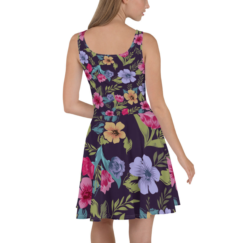 Colorful Flowers Dress