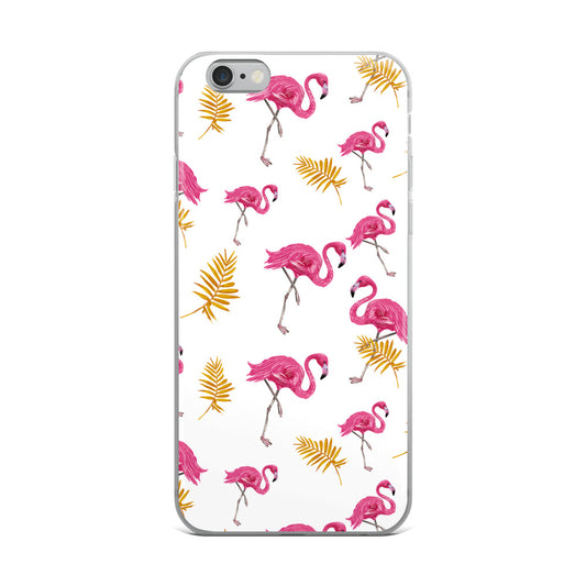 flamingo bird iPhone Case