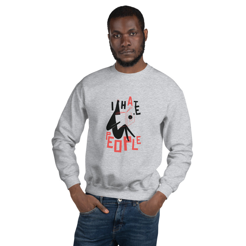 I Hate People Men Sweatshirt