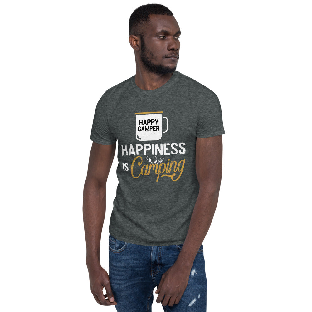 Happiness Is Camping Unisex T-Shirt