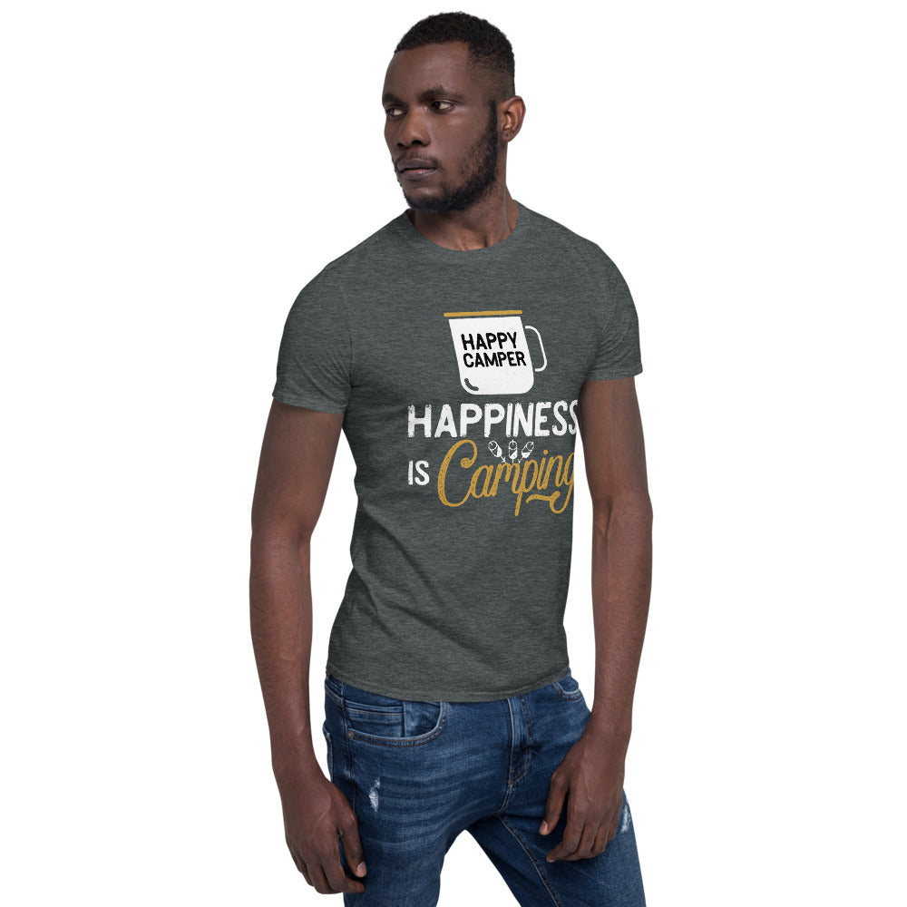 Happiness Is Camping Unisex T-Shirt