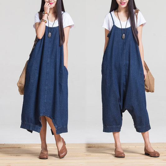 Loose Maternity Jeans Pants Pregnant Trousers Strap Romper Dress for Casual Pregnancy Women Overalls Jumpsuit Clothing Plus Size