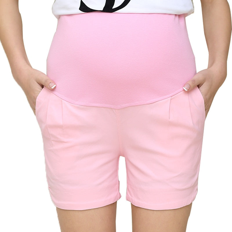 Cotton maternity Trousers pregnant women Short pants casual women Pregnant bottoms for pregnant women