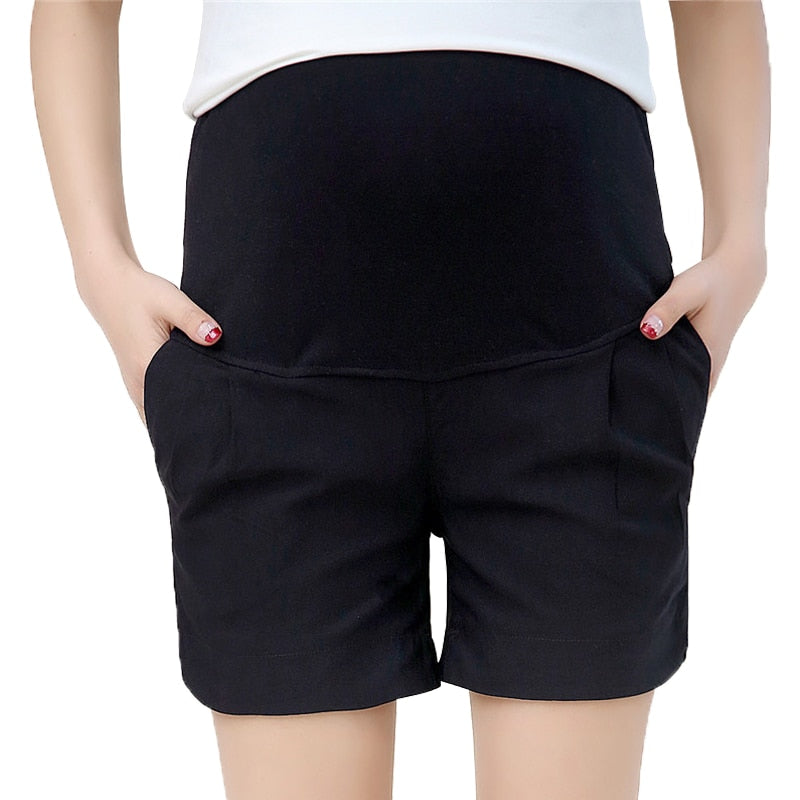 Cotton maternity Trousers pregnant women Short pants casual women Pregnant bottoms for pregnant women