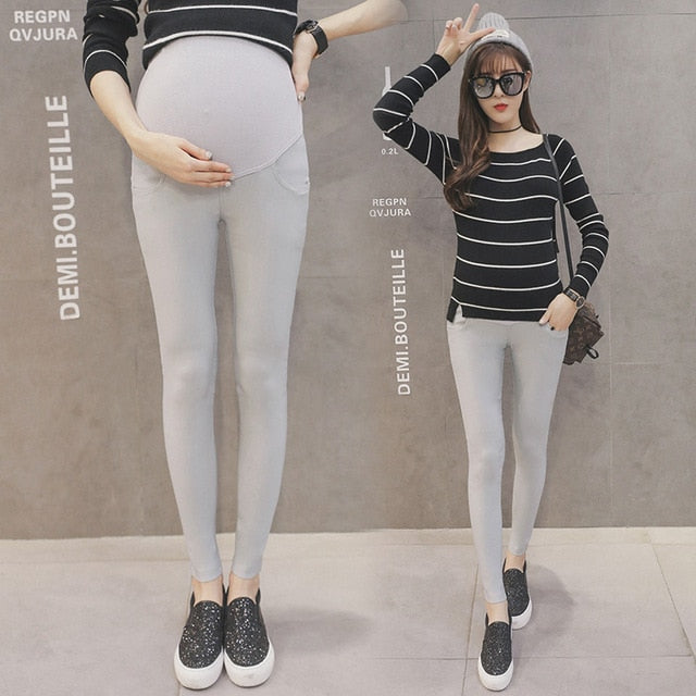 Maternity Pencil Pants for pregnant women Skinny Trousers pregnancy clothes maternity clothes clothing leggings for pregnant