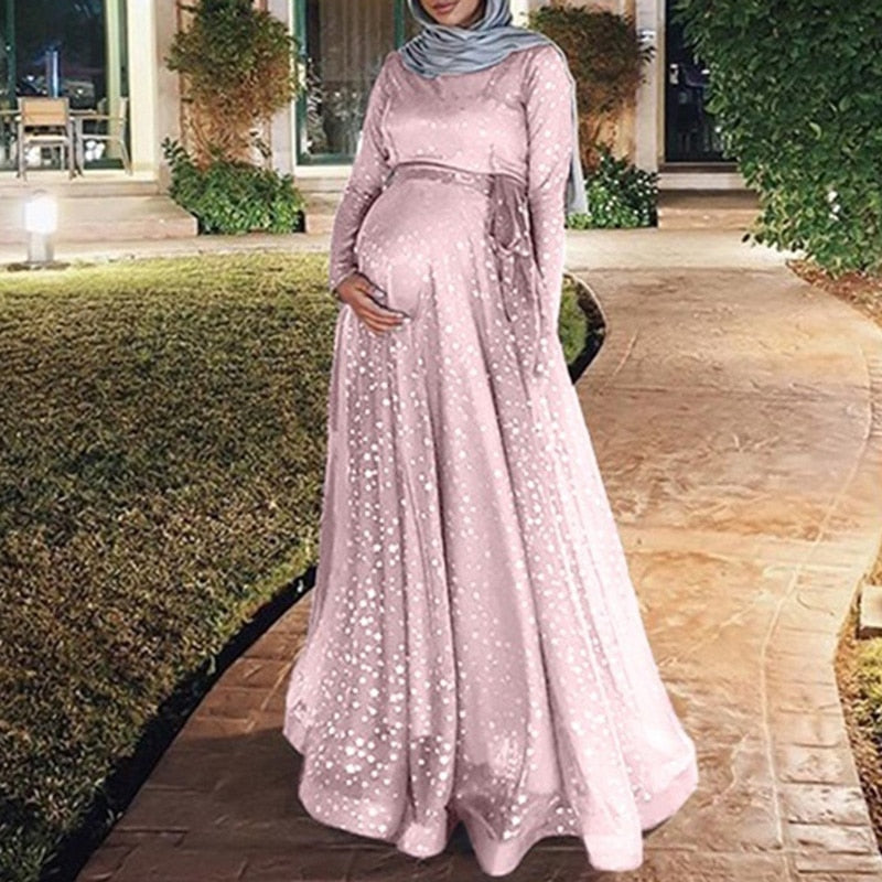 Women's Muslim Maternity Dress