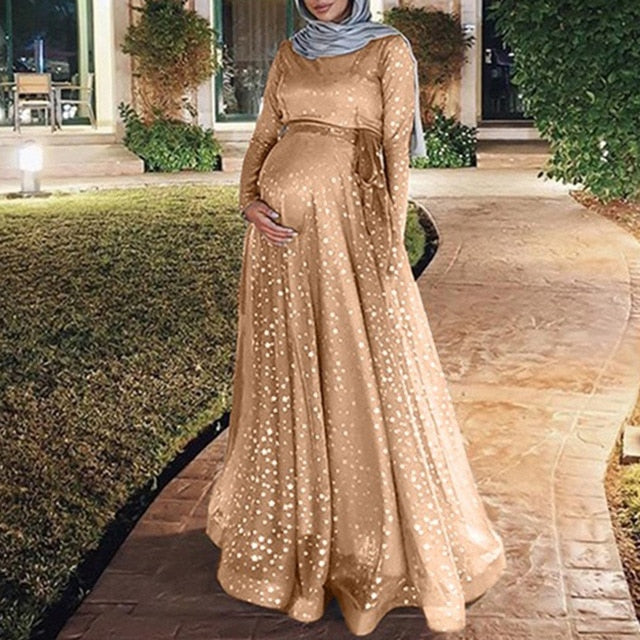 Women's Muslim Maternity Dress