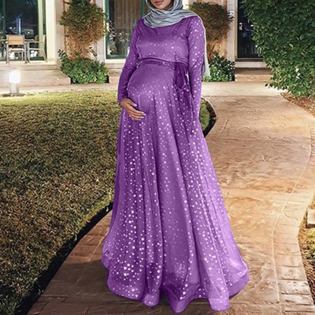 Women's Muslim Maternity Dress