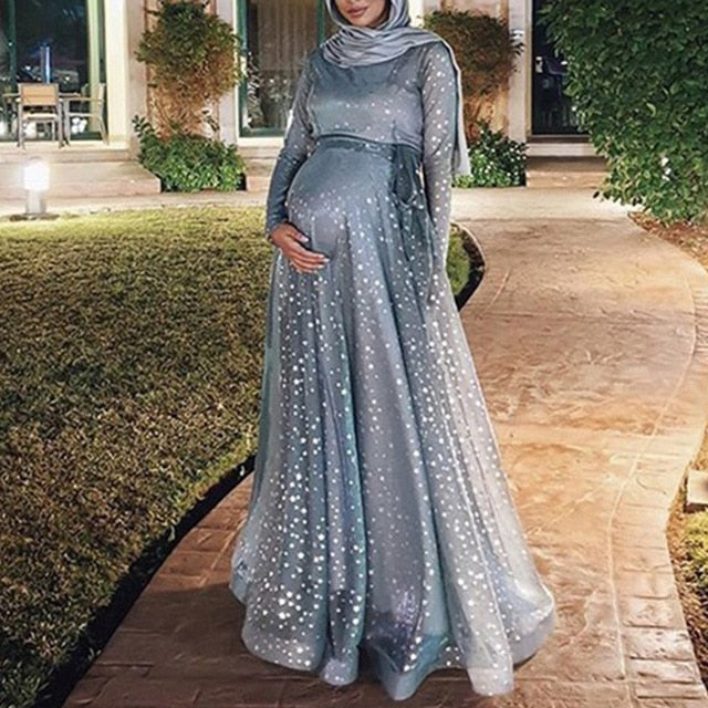 Women's Muslim Maternity Dress