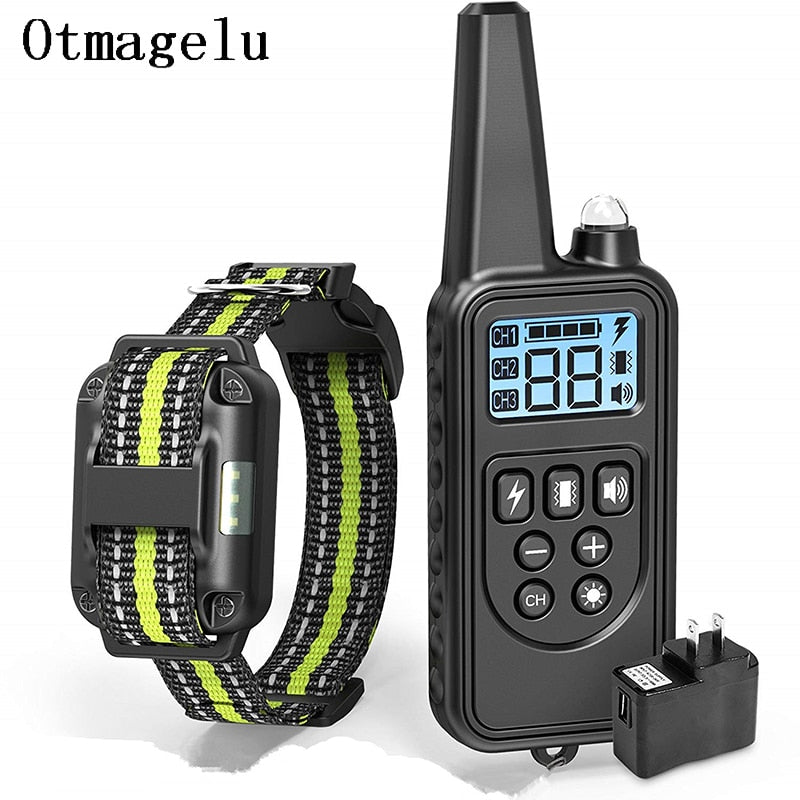 REMOTE CONTROL WATERPROOF DOG TRAINING E COLLAR