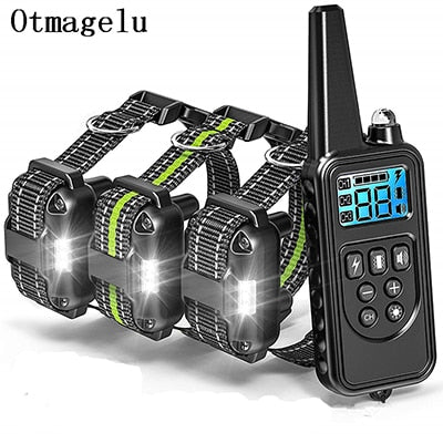 REMOTE CONTROL WATERPROOF DOG TRAINING E COLLAR